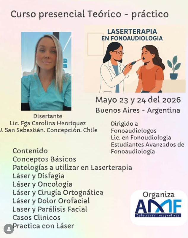 Curso Laserterapia en Fonoaudiología - Buenos Aires, Argentina 2026